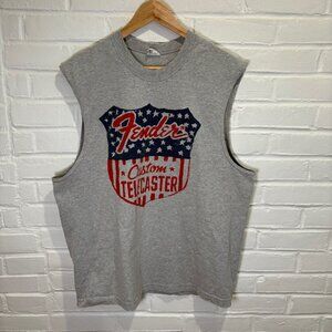 Vintage 90's Fender Custom Telecaster USA T-Shirt Alstyle Men's XL